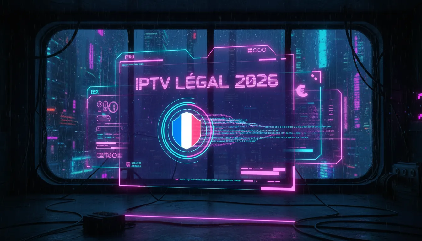 iptv légal Représentation visuelle des lois sur l'IPTV en France— Premium IPTV Indexing Service